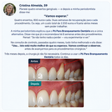 Pó para branqueamento dentário aprovado por dentistas